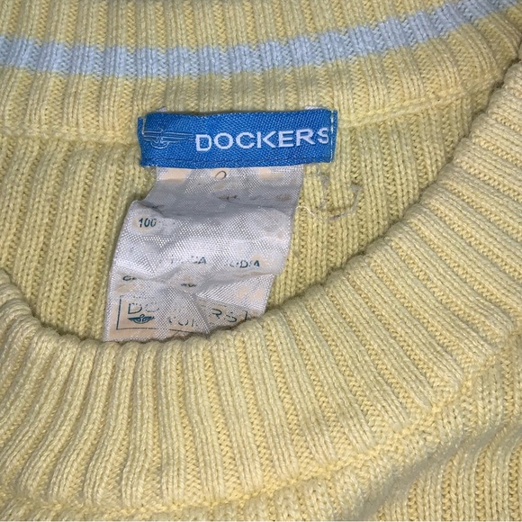 Vintage 90’s Dockers Knit Pullover Sweater - Picture 5 of 9